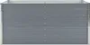 vidaXL Hochbeet 160 x 80 x 77 cm Verzinkter Stahl Grau Produktbild-Vorschau 3