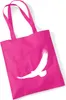 Huuraa Jutebeutel Eagle Silhouette Adler 10 Liter Fuchsia Produktbild-Vorschau 1