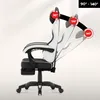 Herní židle Huzaro Force 3.7 bílá, nastavitelné opěradlo, Náhled obrázku produktu 4
