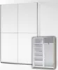 Fast Schiebetürenschrank 125 cm Weiß Produktbild-Vorschau 10