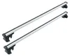 Relaxdays Dachträger, offene Reling, 124 cm, Spannweite 110 Produktbild-Vorschau 9