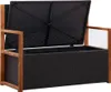 vidaXL Lavice s úložným prostorem 115 cm polyratan z Náhled obrázku produktu 6