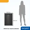 Exquisit Kühlschrank mit Gefrierfach, 107 Liter, kleiner Produktbild-Vorschau 6