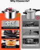 SucceBuy Schnellkochtopf 9 L, Edelstahl-Dampfkochtopf mit Produktbild-Vorschau 3
