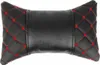 Polštářek na krk auto černý červený 8x30cm Náhled obrázku produktu 1