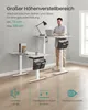 SONGMICS Höhenverstellbarer Schreibtisch elektrisch 120cm, Produktbild-Vorschau 12