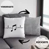 Trendation - Musiker Deko-Kissen mit Füllung 40x40 Produktbild-Vorschau 2