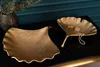 riess-ambiente Dekorative Schale GINKGO 45cm gold Metall Produktbild-Vorschau 6