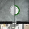 Ø50cm Spiegel - Glasrahmen mit Aufdruck - Wandspiegel Produktbild-Vorschau 6