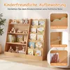COSTWAY Kinderbücherregal aus Holz, 5-stufiges Bücherregal Produktbild-Vorschau 7