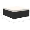 vidaXL Set di 6 pezzi da giardino con cuscini in polirattan Anteprima dell’immagine prodotto 9