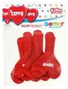 Premium-Luftballons „Love“, 5 Stück – Godan Produktbild-Vorschau 1