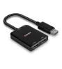 Lindy 38433, DisplayPort, 2 x HDMI, Męska, Żeńska, Prosty, Podgląd zdjęcia produktu 2