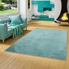 Hochflor Velours Teppich Luna Mintgrün, Größe:200x250 cm Produktbild-Vorschau 1
