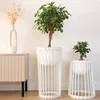 KADAX Doppelseitiger Blumenständer 54 cm Weiß + 2 Einsätze Produktbild-Vorschau 11