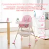 K IKIDO Chaise haute bébé, chaise haute pour enfant 3en1, Voir les images du produit 9