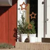 UNUS® Gartenstecker Sterne 3er Set Roststecker Produktbild-Vorschau 4