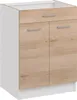 Roe Furniture | Küchenunterschrank 60 cm - Eiche Artisan - Produktbild-Vorschau 1