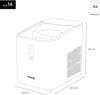 H.Koenig KB14 Eismaschine, Leistung 120 W, täglich 12 kg, Produktbild-Vorschau 2