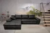 Ecksofa Vintage Schlafsofa Eckcouch L-Sofa mit Ottomane u. Produktbild-Vorschau 2