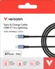 Verbatim 31844, 1,2 m, Lightning, USB C, Samec, Samec, Náhľad obrázku produktu 7