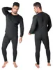 Black Snake Thermounterwäsche Herren Set Rippstrick mit Produktbild-Vorschau 1