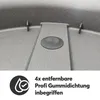 Solar-Brunnen Set für draußen -  große 50 cm Schale grau Produktbild-Vorschau 4