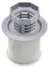 A close-up studio shot of a dishwasher filter. Produktbild-Vorschau