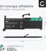 CELLONIC 1x Batteria per PC portatile Compatibile con Anteprima dell’immagine prodotto 3