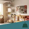Regał magazynowy Relaxdays, stal ocynkowana, wymiary 180 x Podgląd zdjęcia produktu 2
