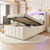 Letto per bambini MODFU, modello boxspring, 90x200 cm, con Anteprima dell’immagine prodotto 4