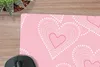 MuchoWow® Mauspad Mousepad Herzen - Muster - Rosa 27x18 cm Produktbild-Vorschau 2