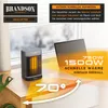 A Brandson heater is shown on a wooden surface next to a window, with marketing text and graphics. Anteprima dell’immagine prodotto
