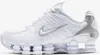 Nike Shox TL White Metallic Silver Max Orange - EU: 45 Produktbild-Vorschau 5