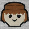Spreadshirt PLAYMOBIL Figur Porträt Stick Relaxed Fit Uni Produktbild-Vorschau 2