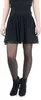 Rotterdamned Kurzer Rock Damen Floral Lace Skirt schwarz XL Produktbild-Vorschau 4