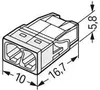 Morsetto per scatola di derivazione Wago COMPACT a 2 poli Anteprima dell’immagine prodotto 3
