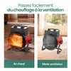 Emerio Chauffage soufflant FH-128620 – 3000 W – IP20 – 2 Voir les images du produit 3
