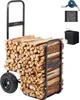 Carrello per legna da ardere 67x52x110cm Carrello per legna Anteprima dell’immagine prodotto 1