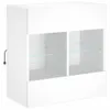 Pensile TV con luci LED bianco 58,5x30x60,5 cm Anteprima dell’immagine prodotto 5