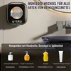 Berührungsloser Wand Seifenspender 320 ml mit LED Uhr und Produktbild-Vorschau 2