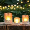 3er Set Boho Deko Windlicht Teelichthalter Yulet Weiss Produktbild-Vorschau 4