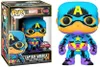 Figurine Funko POP Marvel 648 Captain America blacklight Voir les images du produit 4