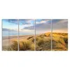 DEQORI Glasbild Echtglas 4x30x60 cm 'Dünen am Meer' Produktbild-Vorschau 2