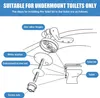 Ersatzbefestigungsset für Toilettensitzscharniere, WC Sitz Produktbild-Vorschau 3