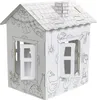 Spielhaus aus Pappe Landhaus Haus aus Karton für Kinder zum Produktbild-Vorschau 3
