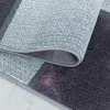 Modern Designer Wohnzimmer Teppich Weicher Kurzflor Kariert Produktbild-Vorschau 4
