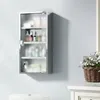 Homcom HOMCOM lekárnička so zámkom nerez 30 x 12 x 60 cm Náhľad obrázku produktu 8