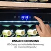 Klarstein Weinkühlschrank 2 Zonen, 132L Produktbild-Vorschau 3
