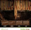 Rollborder Holz - 6 Farben - Höhe 20cm 30cm 40cm - gebrannt Produktbild-Vorschau 5